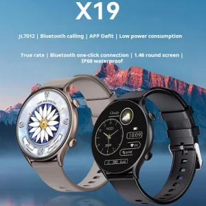HOT 📣 X19 Smartwatch — Stylish • Waterproof • Long Lasting
